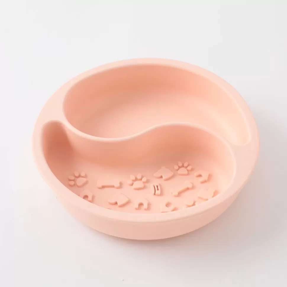 Food Bowl*MonCheri Adsorption Silicone Hood Bowl