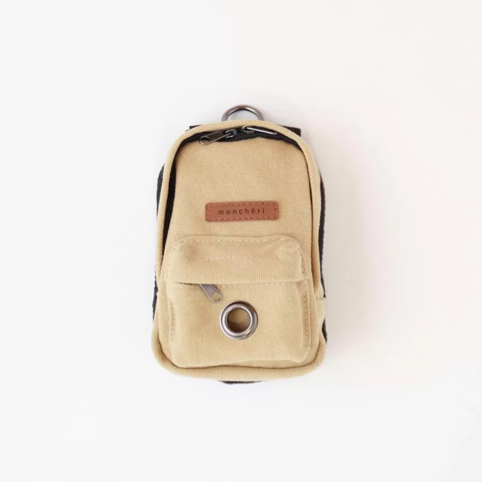 Collar / Lead / Harness*MonCheri Backpack Harness Beige