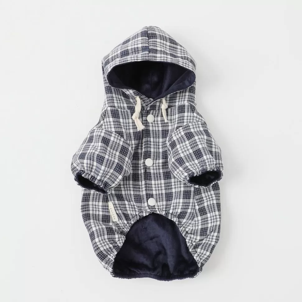 Outer*MonCheri Blouson With Check Hood