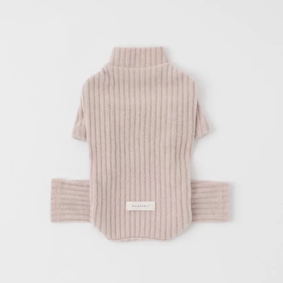 Rompers*MonCheri Brushed Rib Knit Ronpers