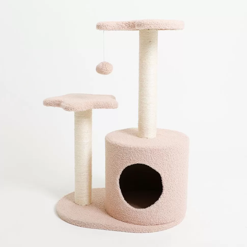 Interior*MonCheri Cat Tower For Stars And Moon Pink