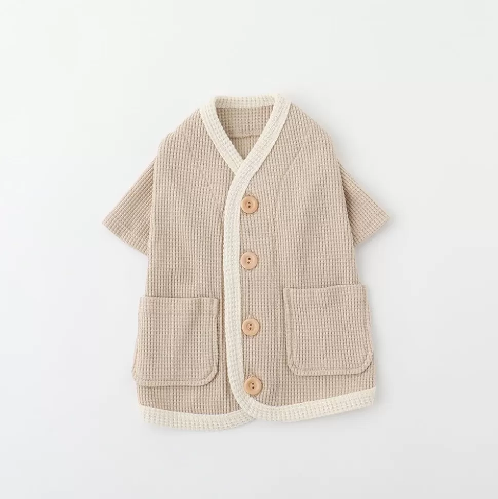 Tops*MonCheri Color Scheme Piping Cardigan