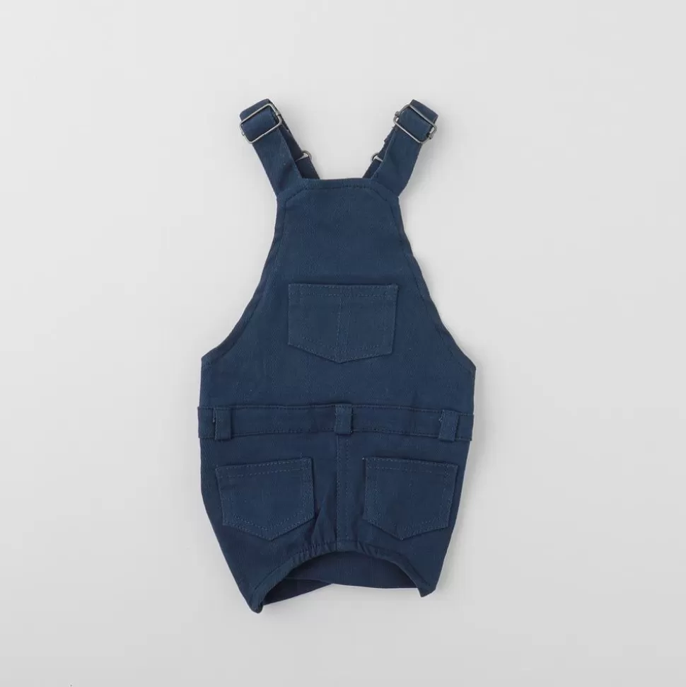 Bottom*MonCheri Color Work Overalls