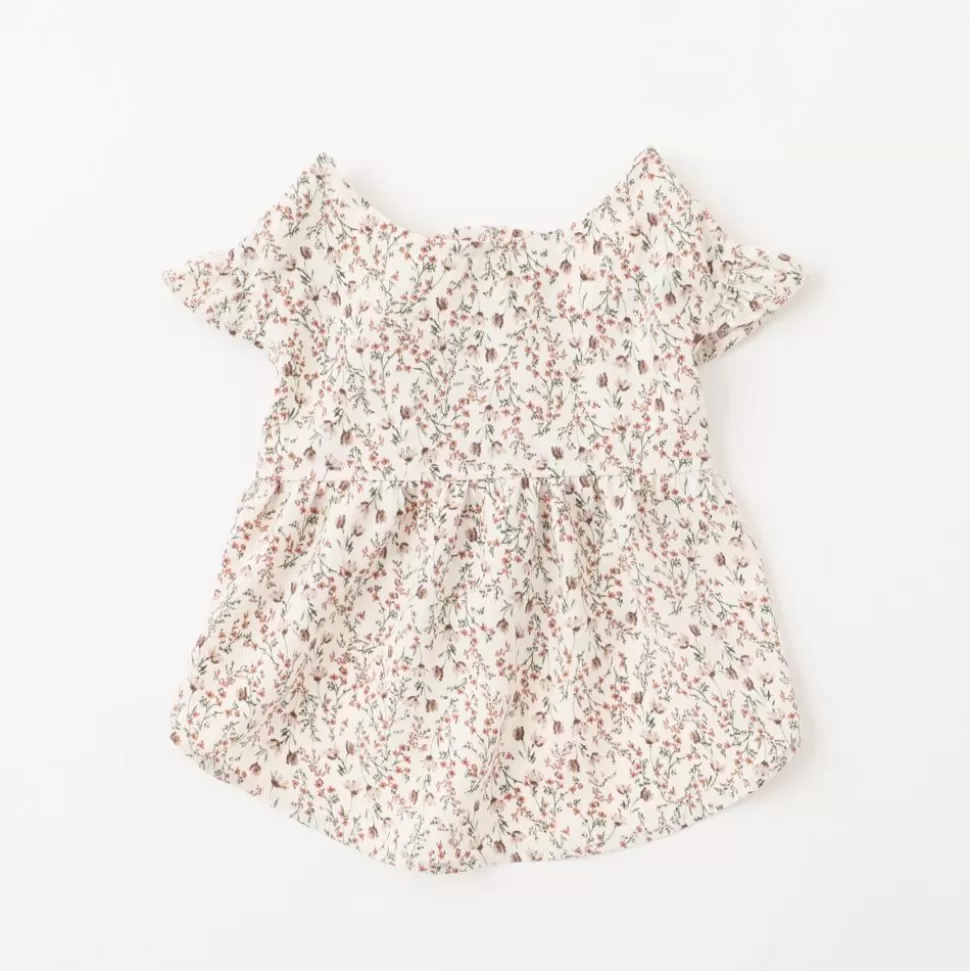 One Piece*MonCheri Cool Flower Pattern Frill Dress