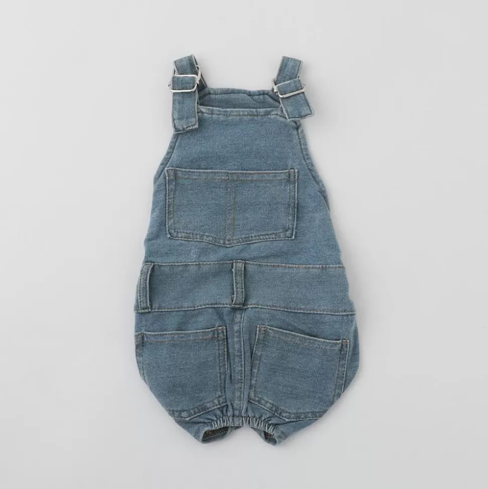 Bottom*MonCheri Cut Sordenim Overalls