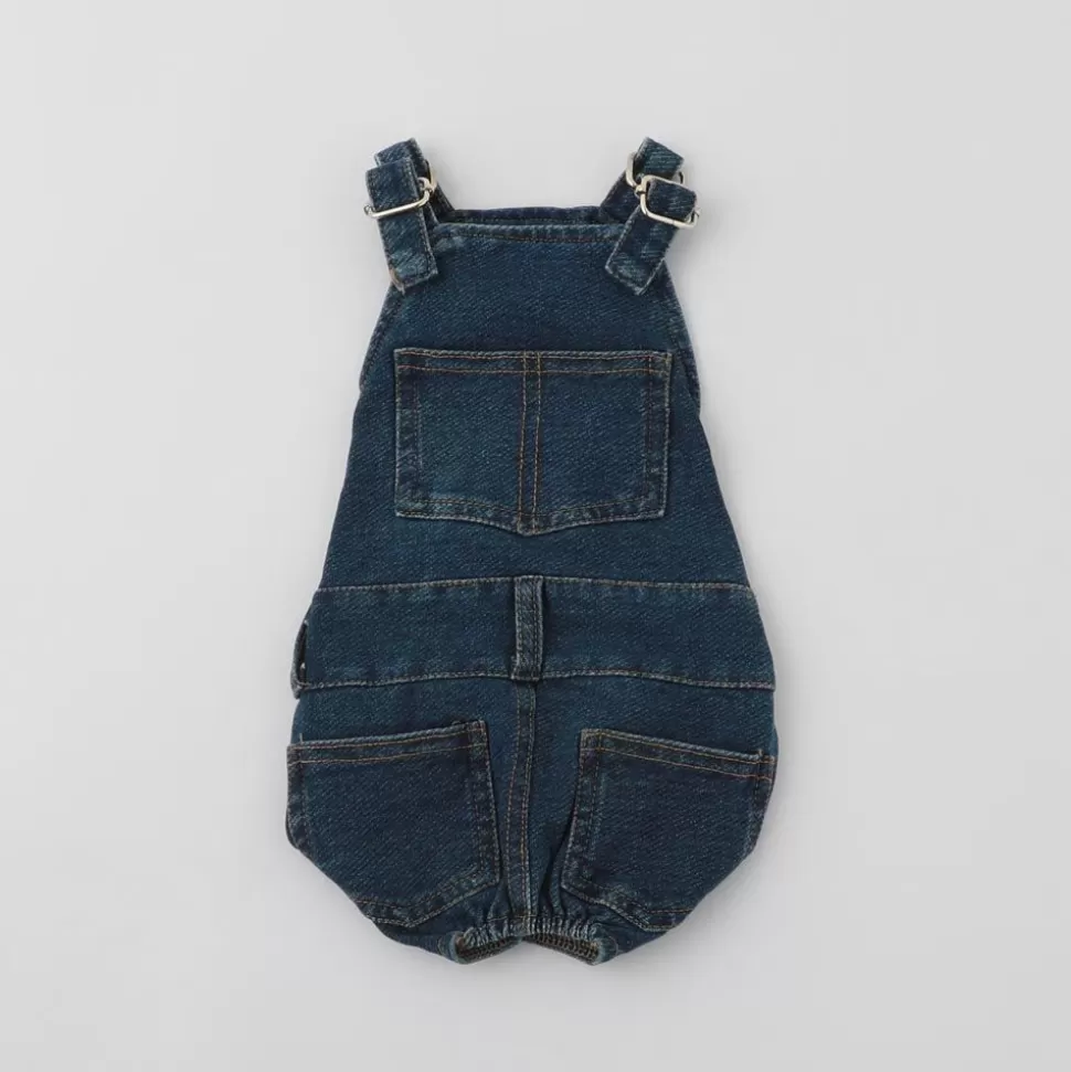 Bottom*MonCheri Cut Sordenim Overalls