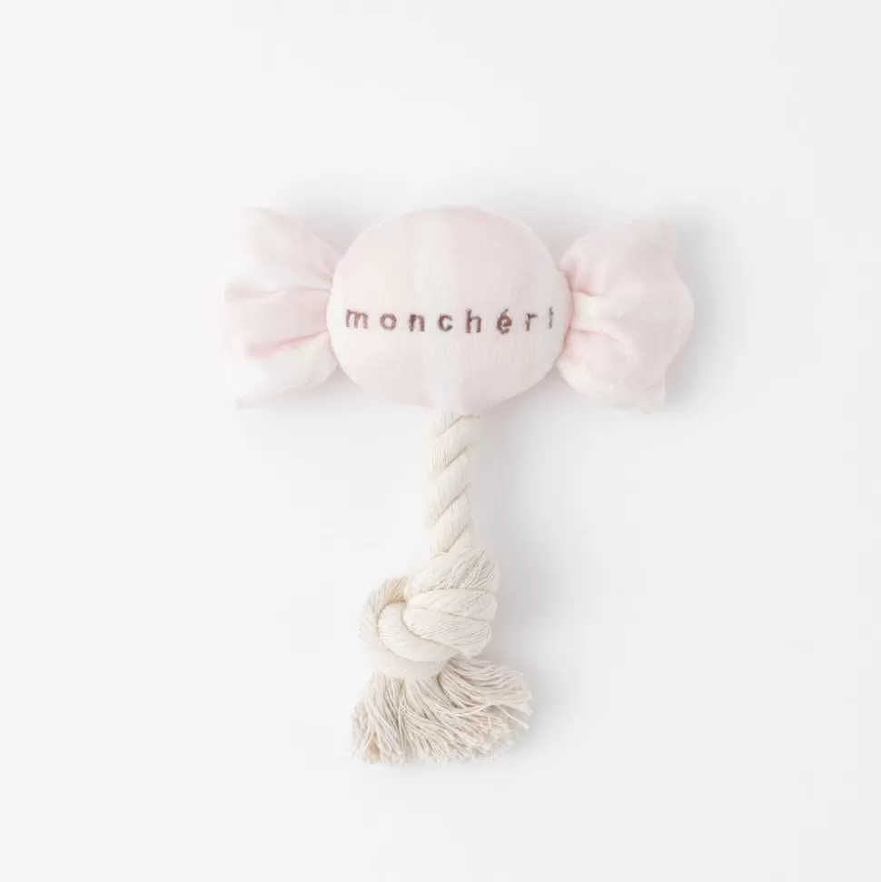 Toy*MonCheri Dental Rope Candy Pink