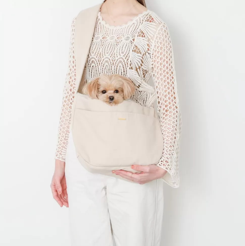 Carry Bag*MonCheri Dog Sling Mesh With Mesh