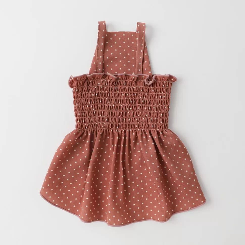 One Piece*MonCheri Dot Shirring Dress