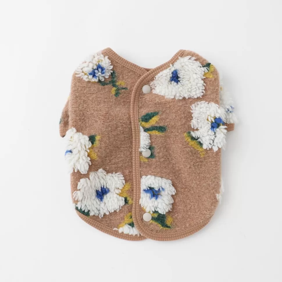 Outer*MonCheri Flower Cardigan