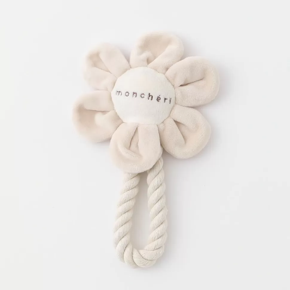 Toy*MonCheri Flower Rope Stuffed Toy Beige