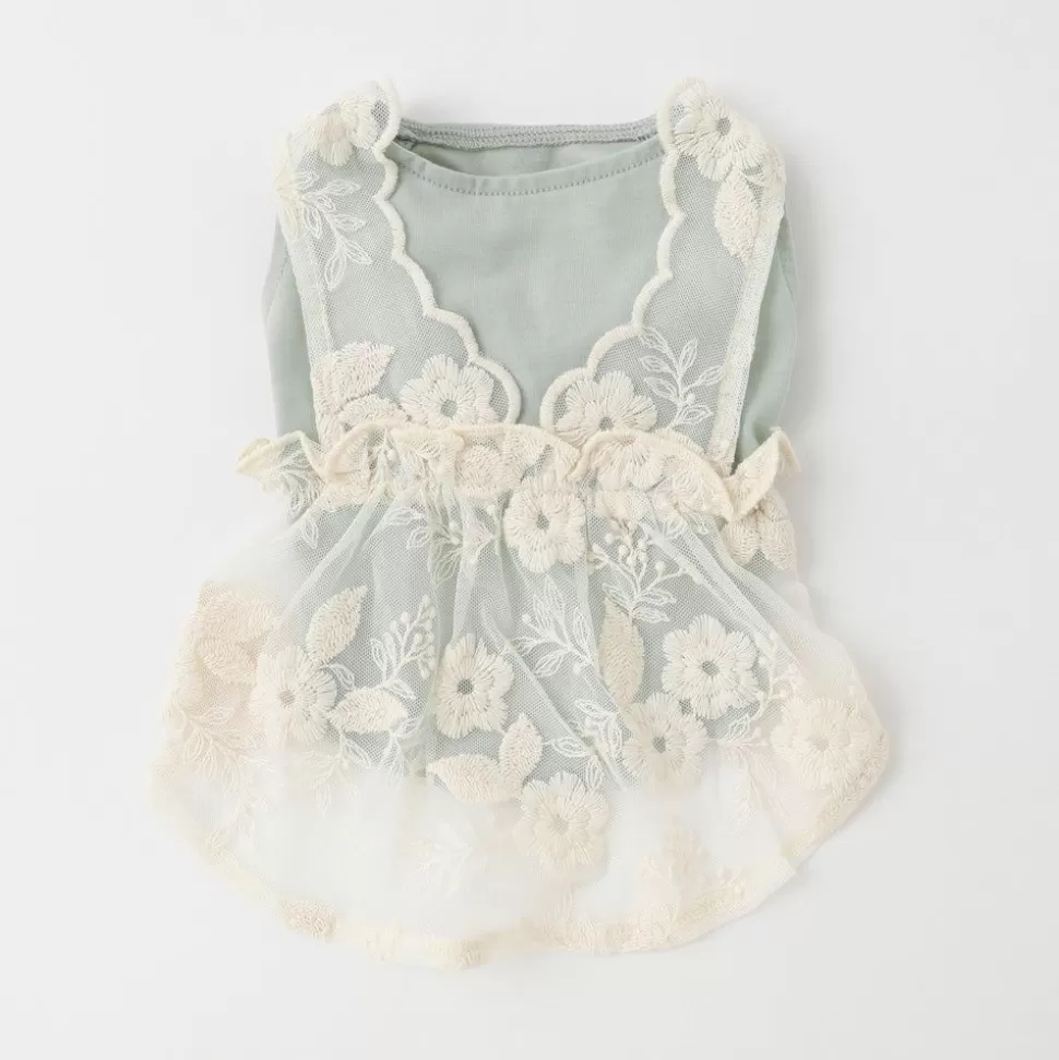 One Piece*MonCheri Frilled Lace One-Piece With Top Tops