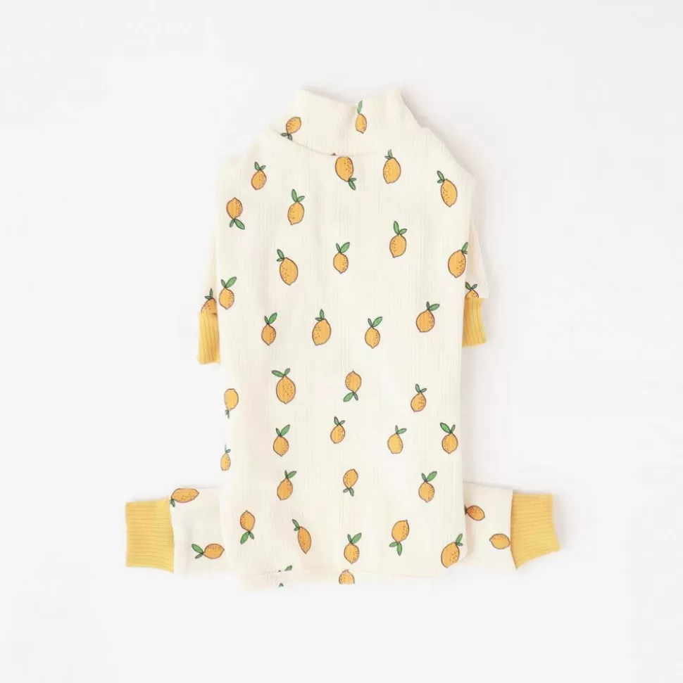 Rompers*MonCheri Fruit Pattern Romper Ivory