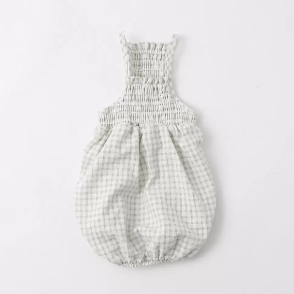 Bottom*MonCheri Gingham Check Cabocho Pants