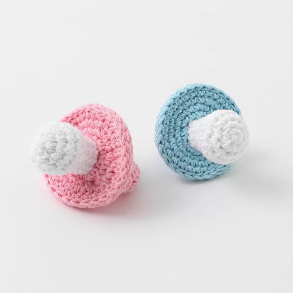 Toy*MonCheri Hand-Knitted Pacifier Toy