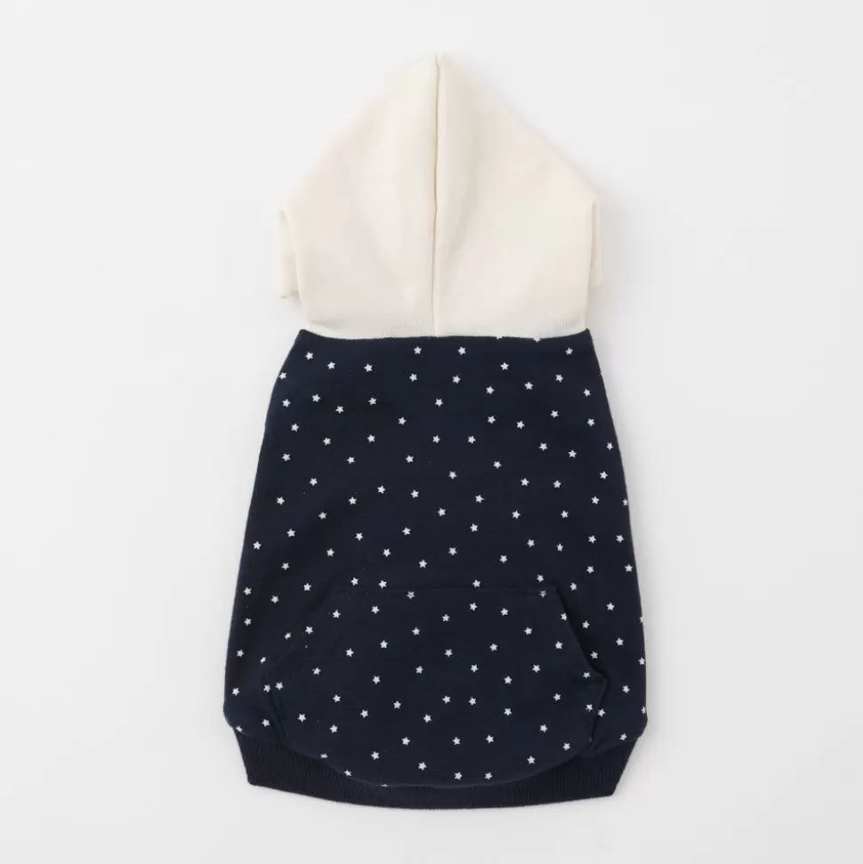 Tops*MonCheri Hoshi Pattern Sleeveless Hoodie