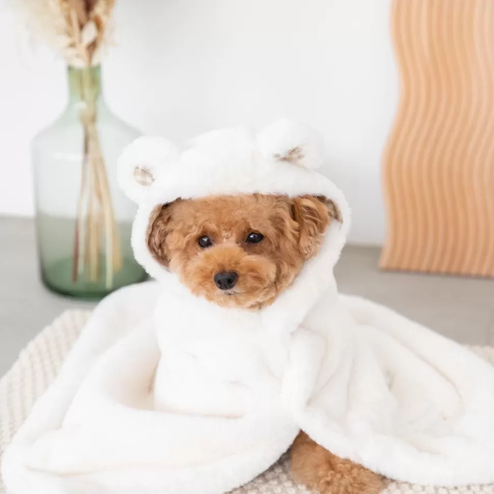 Other*MonCheri Kuma Hood Blanket