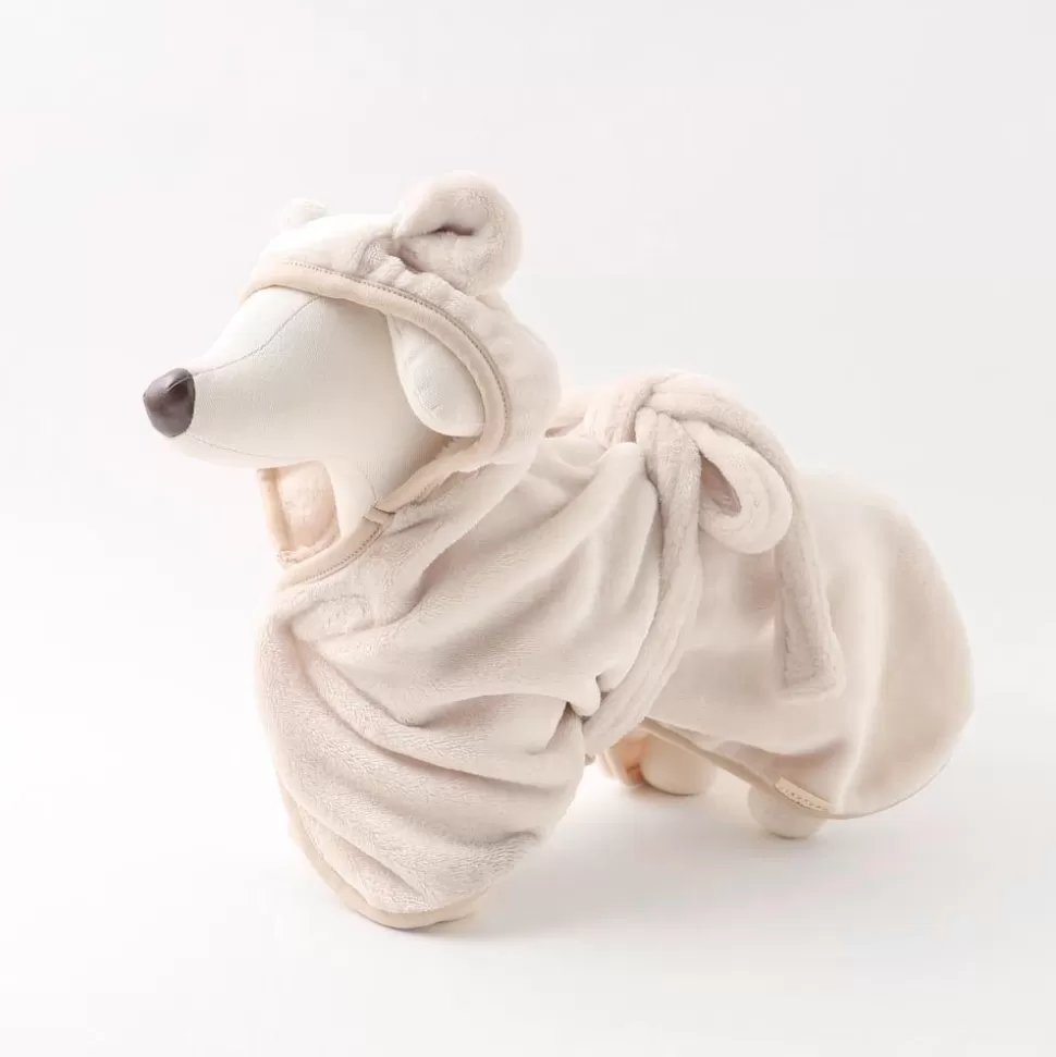 Other*MonCheri Kuma Hood Pet Bathrobe