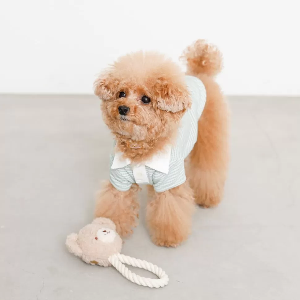 Toy*MonCheri Kuma Rope Stuffed Toy Beige