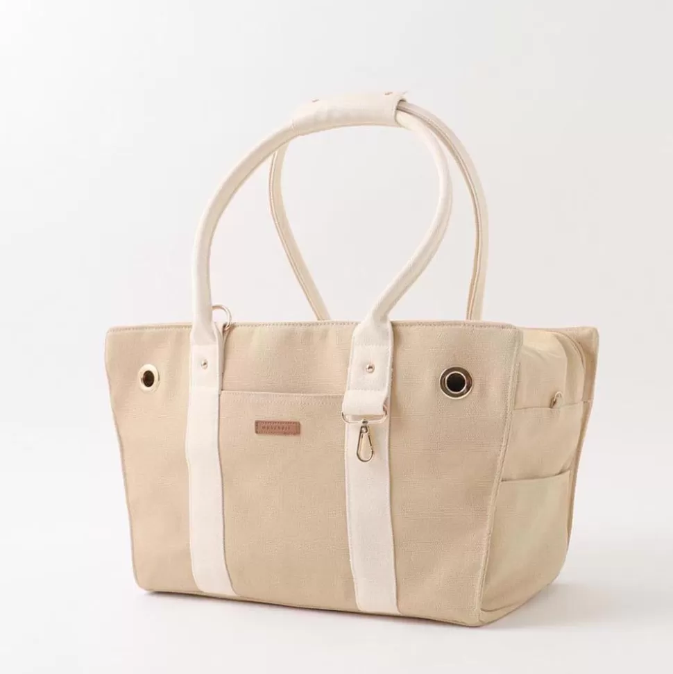 Carry Bag*MonCheri Pet Canvas Tote Bag