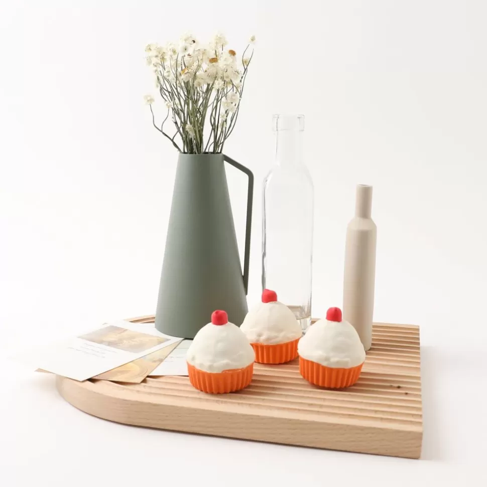 Toy*MonCheri Silicon Cupcake White