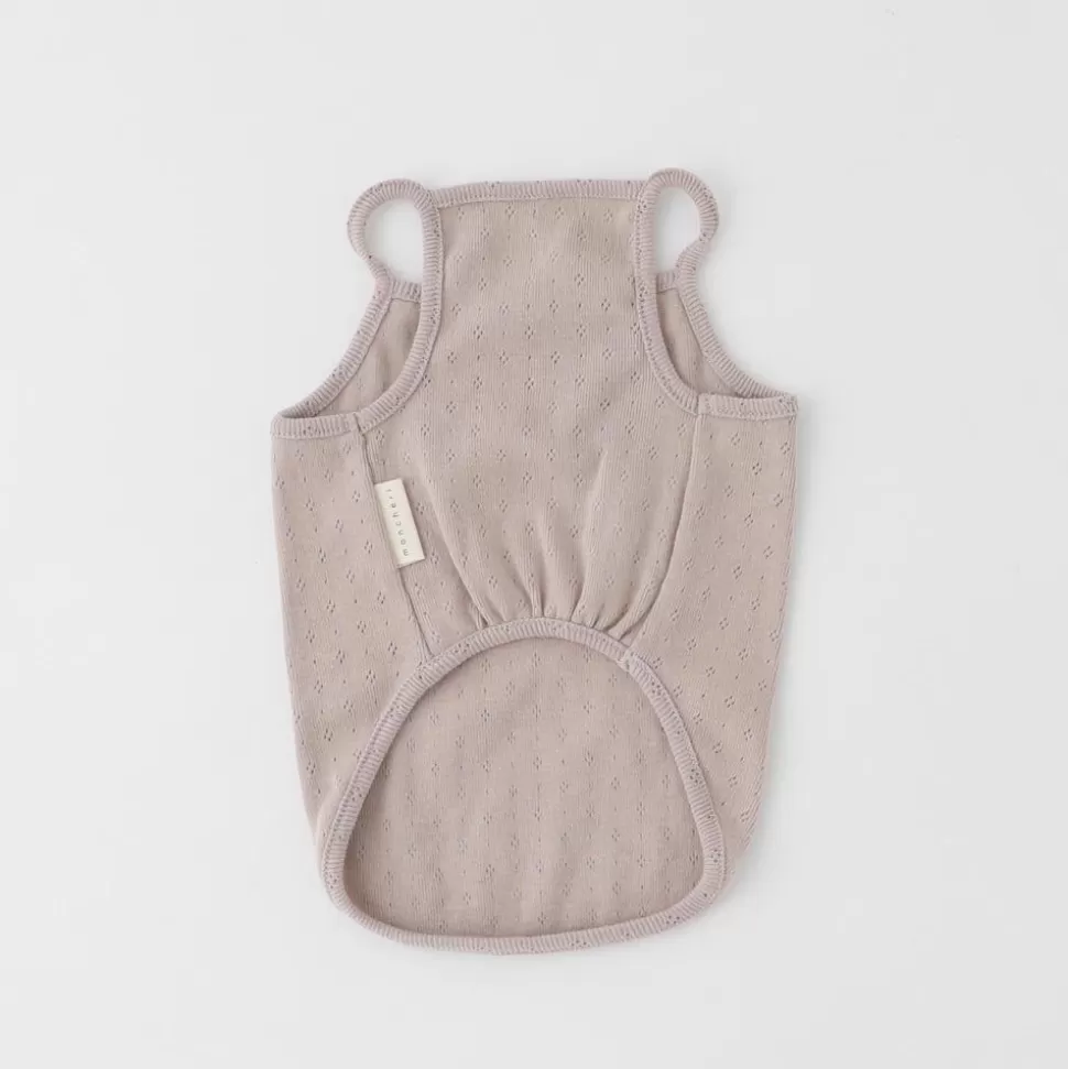 Tops*MonCheri Summer Knit Camisole Beige